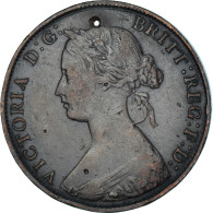 Monnaie, Grande-Bretagne, 1/2 Penny, 1861 - C. 1/2 Penny