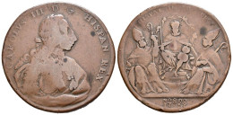 CARLOS III (1759-1788). Proclamación Sevilla. (Ae. 18,59g/36mm). 1759. Grabador - Altri & Non Classificati