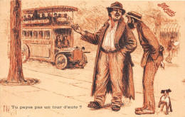 ILLUSTRATEUR- NEVIL- MAGGI-  TU PAYES PAS UN TOUR D'AUTO - Nevil