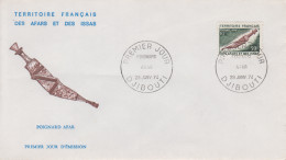 Enveloppe  FDC  1er  Jour  TERRITOIRE  FRANCAIS   Des   AFARS  Et  ISSAS   Poignard  Afar   1974 - Autres & Non Classés