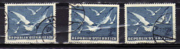Autriche - (1950-53) - PA Mouettes Rieuses - Obliteres - Gebraucht