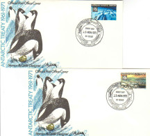 Australian Antarctic Territory Scott L19-L20 Unaddressed. - FDC