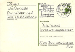 ALLEMAGNE DEUTSCHLAND 1977 USINE CHEMINEE SCHORNSTEIN Industrie Handel Commecre Langenhagen Tor Porte Hannover 3012 - Pollution