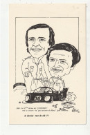 DESSIN HUMORISTIQUE - LE MANS 1980 - 48ème EDITION - RONDEAU / JAUSSAUD - LE DERNIER TOUR DE CLE - N°2856 - 72 - Le Mans