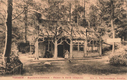 [-5%] BELGIQUE - Tieghem - Maison Du Garde - Chapelle - Carte Postale Ancienne - Anzegem