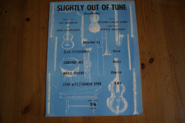 ELLA FITZGERALD STAN GETZ SLIGHTLY OUT OF TIME RARE PARTITION ANGLAISE COP 1962 - Jazz