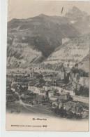Delcampe - SUISSE, SAINT-MAURICE, Vue Aérienne, Ed.Louis Burgy 1907 - Saint-Maurice