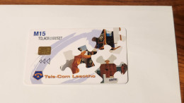 LESOTHO-(LS-LST-0007--LES-07)-Stick To One Partner, AIDS Kills-(10)-(M15)-(TCLAC01181527)-(tirage-?)-good Card - Lesotho