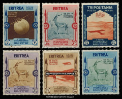 Eritrea Scott C1-C6 Unused Hinged. - Eritrea