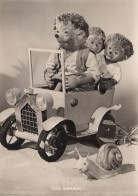 Delcampe - Mecki In Oldtimer Tin Car , Snail - Mecki
