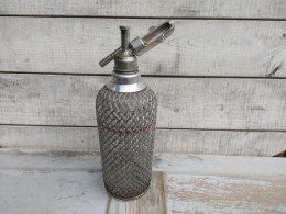 Ancien Siphon Grillage Métal Sparklets LTD Makers London - Other & Unclassified
