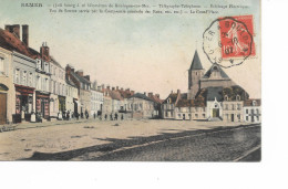 Delcampe - DAV : Pas De  Calais : SAMER  : Vue  Télégraphe ,place - Samer