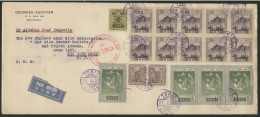 RARE First Round The World Flight, High Value Postage, JAPAN ZEPPELIN TOKYO - LAKEHURST. To NY. See Detailed Description - Covers & Documents