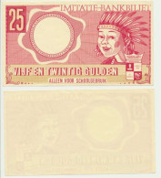 Nederland 25 Gulden Imitatie Schoolgeld - Other & Unclassified