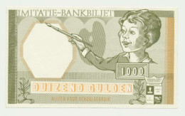 Nederland 1000 Gulden Imitatie Schoolgeld - Other & Unclassified