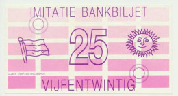 Nederland 25 Gulden Imitatie Schoolgeld - Other & Unclassified