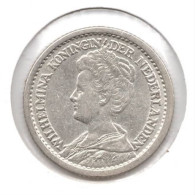 Nederland Halve Gulden 1919 Wilhelmina - 1/2 Gulden