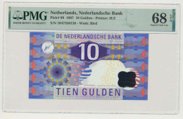 Nederland 10 Gulden 1997 Ijsvogel PMG68 - 10 Gulden