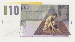 Nederland 10 Ecu Biljet - Other & Unclassified