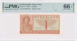 Nederland 1 Gulden 1949 Juliana PMG66 - 1 Gulden