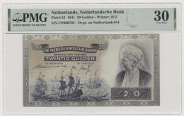 Nederland 20 Gulden 1939 Emma Overdruk PMG30 - 20 Gulden