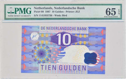 Nederland 10 Gulden 1997 Ijsvogel PMG65 EPQ - 10 Gulden