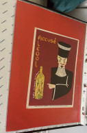 Buvard Accusé L'alcool Vols Crimes Accidents Dessin De Chantal Demarais - A