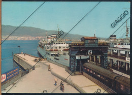 Delcampe - °°° 31450 - MESSINA - IMBARCO DEI TRENI SULLA NAVE TRAGHETTO - 1959 °°° - Catania