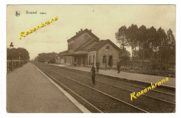 Bouwel Grobbendonk Station La Gare De Statie Geanimeerd ZELDZAAM - Grobbendonk