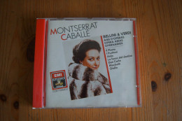 MONTSERRAT CABALLE BELLINI & VERDI AIRS D OPERAS CD 1988 - Opéra & Opérette