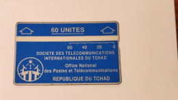 CHAD-(TD-ONP-0024-(501A)-CHD-8C)-BLUE-(19)-(60Units)-(501A03759)-(1/1995)-(tirage-16.000)-used - Chad