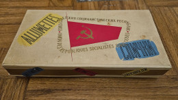 URSS Dont Ukraine Moldavie Biélorussie Ensemble Boites D'allumettes - Il Manque Une Boite - Boites D'allumettes