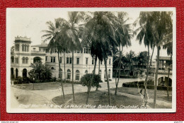 Photo Card  PANAMA CRISTOBAL Royal Mail PSN & La Veloce Office Buildings - Panama