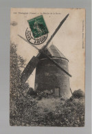 Delcampe - CPA - 89 - Treigny - Le Moulin De La Roche - Circulée En 1913 - Treigny