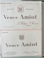 Buvard     Veuve AMIOT 2 Modeles - Liquor & Beer