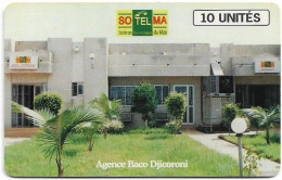 Mali - SoTelMa - Agence Baco Djicoroni (New Schlumberger Logo), 10U, 100.000ex, Used - Mali