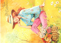 Delcampe - Vive Sainte Catherine  - Dessin D' Enfants Femme   A 244 - St. Catherine