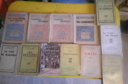 LOT DE 12 OUVRAGES GASTON CHERAU NIORT 1872 B ETAT BERRY INDRE - Non Classés