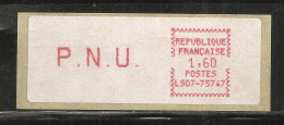 France, Distributeur, 47, LS 07, 1 Timbre Avec Support, 75747, Neuf **, TTB - 1981-84 Types « LS » & « LSA » (prototypes)