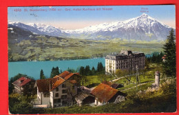 ZYN-34 St.-Beatenberg Grand Hotel Kurhaus Mit Niesen. GEl. 1918 4243 - Beatenberg