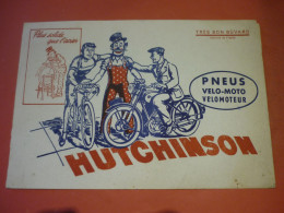 Hutchinson , Pneus Pour Vélo-Moto -Velomoteur / Buvard En Parfait état , N'a Pas Servi - Tweewielers