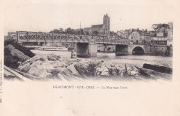 Delcampe - BEAUMONT SUR OISE(CARTE 1900) - Beaumont Sur Oise