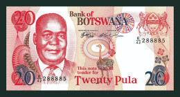 # # # Banknote Botswana 20 Pula 1999 (P-21) UNC # # # - Botswana