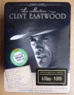 LA COLLECTION CLINT EASTWOOD - COFFRET METAL NEUF - 6 FILMS - 9 DVD + LIVRET - Collections & Sets