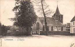 [-5%] BELGIQUE - Linkebeek - LEglise - Vue Générale - De Lextérieure - Carte Postale Ancienne - Linkebeek