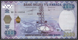 Rwanda 2000 Francs 2014 P40 UNC - Rwanda