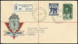 1959, Australische Gebiete In Der Antarktis, 5-6, Brief - Altri & Non Classificati