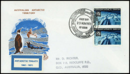 1971, Australische Gebiete In Der Antarktis, 19 (2), Brief - Altri & Non Classificati