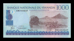 Ruanda Rwanda 1000 Francs 1998 Pick 27b Sc Unc - Rwanda