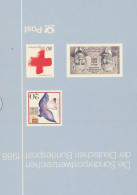 ** Bundesrepublik 2 Stck. Jahrbücher Der Post 1987/1988 Postfrisch - Other & Unclassified